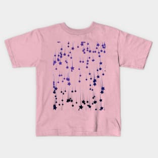 Abstract starfall Kids T-Shirt